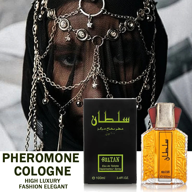 100ml Arabic Body Spray – Lasting Eau de Parfum with Pheromones for Him and Her